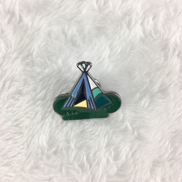 Jewelry - 3/$23 NEW! Camping brooch pin1 piece